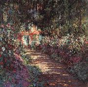 Claude Monet The Garden in Flower USA oil painting artist
